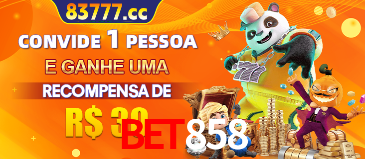 Banner institucional da BET858 sobre parceria de marcas e criação de uma marca de excelência, apresentando os mascotes de jogos populares como o Fortune Tiger.
